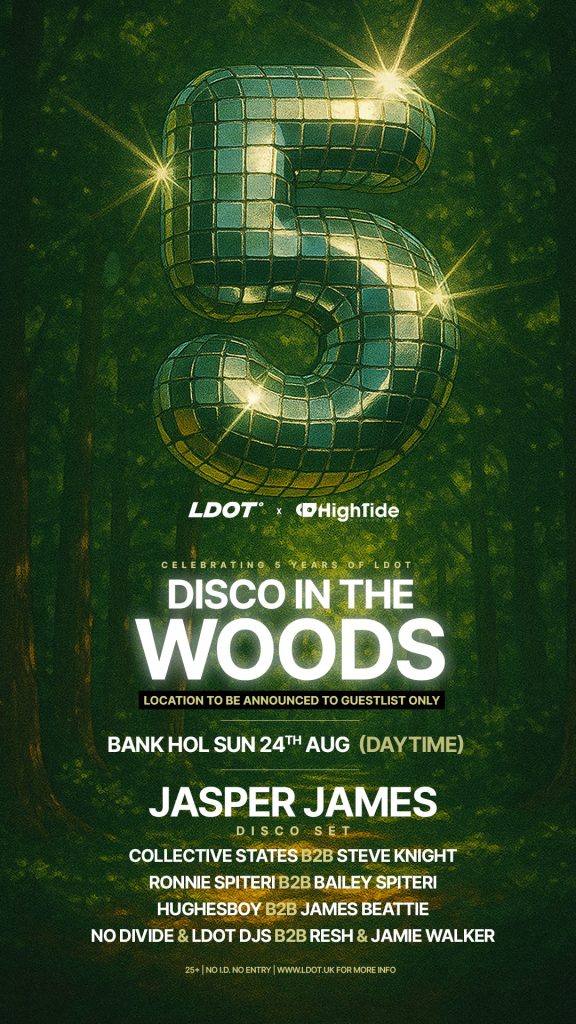 Ditw Fb Banner Recovered Disco In The Woods - Ldot'S 5Th Birthday - Without Vouch Code - Ldot Digital Studios Southampton